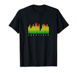 Graphic Equaliser Music T-Shirt