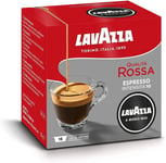 Lavazza A Modo Mio Qualita Rossa , 36 Coffee Capsules, with Chocolate and Dried