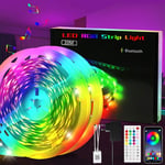 ZMH - Ruban led 20M Bande rgb - Bluetooth led Chambre Bandeau Contrôlé par app Lumineuse Flexible Auto-adhésif avec Télécommande Synchroniser avec