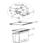 Schneider - Thermostat (repère 14) (FR000798, 17431000000196) Réfrigérateur, congélateur candy, climadiff, frigelux, hoover, listo, saba