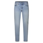 Jean 5 Poches Levi's® 501® en coton indigo délavé à coupe regular fit ajustée