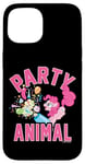 Coque pour iPhone 15 My Little Pony: Friendship Is Magic Pinkie Pie Party Animal