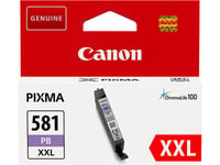 CARTOUCHE CANON 581XXL PHOTO BLEU / cli581 pb 581 xxl pas magenta cyan jaune 580