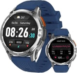 Megalith Montres Connectées Homme Smartwatch: Sport Tracker Fitness Étanche Android Ios Bleu