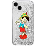 ERT GROUP Coque de téléphone Portable pour Apple Iphone 14 Plus Original et sous Licence Officielle Disney Motif Pinocchio 001, avec Effet de débordement de Paillettes