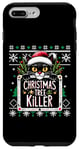 iPhone 7 Plus/8 Plus Meowy Tree Killer - Cat Pajamas PJ Ugly Xmas Funny Christmas Case