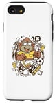 Coque pour iPhone SE (2020) / 7 / 8 Singe de football