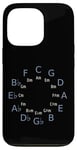 iPhone 13 Pro Circle Of Fifths/Fourths Music Theory Tool for Musicians Case