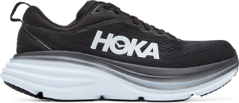 Hoka W Bondi 8 Juoksukengät BLACK / WHITE