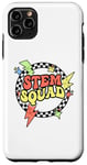 Coque pour iPhone 11 Pro Max STEM Squad Genius Experiment Costume Hourrah pour enseignants