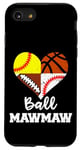 iPhone SE (2020) / 7 / 8 Ball MawMaw Football Baseball Softball Basketball Maw Maw Case