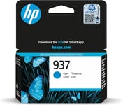 HP OfficeJet Pro 937 (4S6W2NE) Cartouche d'encre d'origine Cyan 91xx, 97xx