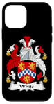 Coque pour iPhone 12 mini Armoiries White - Blason de la famille