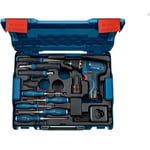 Bosch - Perceuse visseuse 12V gsr 12V-15 Professional + 2 batteries 2Ah + chargeur + coffret l-boxx + outillage à main 060186810R