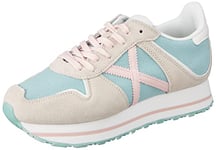 Munich Femme Massana Sky Sneakers Basses, Bleu 166, 40 EU