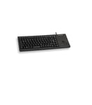 CHERRY SECURE BOARD 1.0, Disposition belge, clavier AZERTY, clavier de sécurité filaire avec lecteur intégré pour cartes à puce et cartes/tags avec interface RF/NFC, Blanc grisé