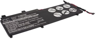 Kompatibelt med Samsung 700T, 7.4V, 5400 mAh