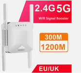 300/1200Mbps 5G Dual Band WiFi Repeater WIFI Range Extender Wifi Signal Booster