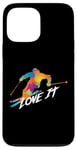 Coque pour iPhone 13 Pro Max Slalom Ski Sports d'hiver Montagne Poudre Day