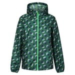 Regatta Womens/Ladies Orla Kiely Pack-It Leaf Print Waterproof Jacket (Shadow Elm Emerald) material_polyester - Size 14 UK