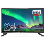 Cello C2420SDE Téléviseur LED HD Ready de 24 Pouces avec Triple Tuner DVBT2 S2 Intégré