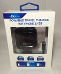 THE FX FACTORY POWABUD TRAVEL CHARGER IPHONE FOR IPHONE 5/5S