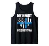 my heart sherif belongs to a police officer Tank Top