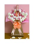 Pink Prosecco and Lindor Chocolate Bouquet, One Colour, Women