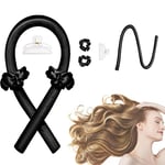 CORATED Bigoudis Cheveux, Boucle Sans Chaleur Boudin Cheveux Rouleau Bigoudis Cheveux Chaleur Cheveux Bouclés Femme Headband Hair Curler - Bigoudi Boucle Cheveux de Sommeil Doux, Coiffure Bricolage