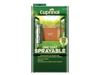 Cuprinol One Coat Sprayable Fence Treatment Autumn Gold 5 litre CUPNSFTAG5L