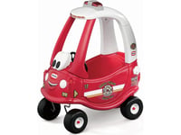 Little Tikes Cozy Coupe Fire, 1,5 År, 4 Hjul, Plast, Svart, Röd, Vit