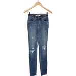 Pantalon Levis  pantalon slim femme  34 - T0 - XS Bleu