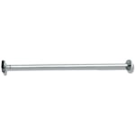 Barre inox extensible de 0,80 à 1,40m pour rideau de douche Delabie 359