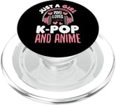 K-Pop Anime Girl Kpop South Korea Music Gift PopSockets PopGrip for MagSafe