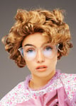 Halloween Stranger Things Style Curly Brown Barb Adult Fancy Dress Wig