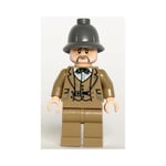 LEGO Indiana Jones Professor Henry Jones Sr. Grey Pith Helmet Minifigure 77012