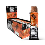 Warrior Crunch Mini (Snacksize) – Protein Bars – 9g+ Protein Per Bar – Low Carb, Low Sugar Snack – 24 Pack x 32g (Salted Caramel)