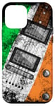 Coque pour iPhone 12 mini Guitare électrique drapeau irlandais pour la Saint-Patrick