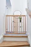 BabyDan Odense Extending Wooden FSC Grade EU Beechwood Safety and Stair Gate, -