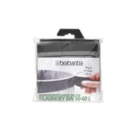 Brabantia Replacement Inner Bag for Laundry Bin, 60 L - Grey