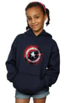 Avengers Captain America Art Shield Hoodie