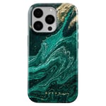 Burga Coque pour iPhone 16 Pro Max Emerald Pool Antichoc Vert sapin