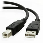 5M USB Cable V2.0 Type A to Type B For Scanner Printer PC HP Epson Dell Cannon