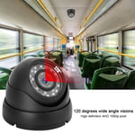 (Black)14LED CCTV Dome Camera Lightweight 1080p AHD Camera Surveillance NTSC