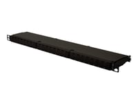 Digitus Dn-91624S-Sl-Ea - Patch-Panel - Cat 6A - Stp - Rj-45 X 24 - Svart, Ral 9005 - 0.5U - 19"