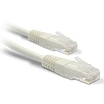 Câble Ethernet RJ45 cat 6a mâle/mâle droit - utp 5 m