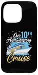 Coque pour iPhone 13 Pro Our 10th Anniversary Cruise Wedding Cruising Wife Husband