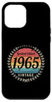 Coque pour iPhone 12 Pro Max Véritable design d'anniversaire vintage en édition limitée 1965