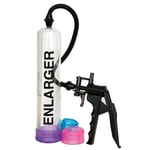 X Factor 12" Vacuum Penis Pump with 3 Sleeves Enhancer Impotence Erection Aid