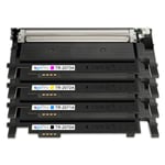 4 Toner Cartridges (Set) to replace HP W2070 W2071 W2072 W2073 (117a) Compatible